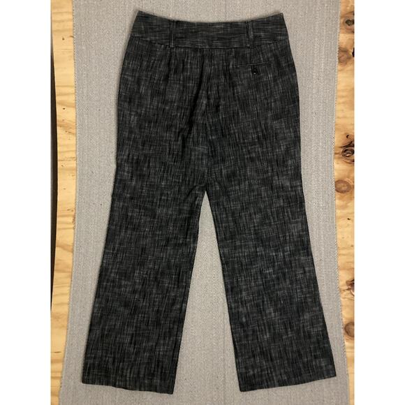 Larry Levine Stretch Pants Womens 14 34X30 Charcoal Gray Comfort Casual Wide Leg - Picture 2 of 11